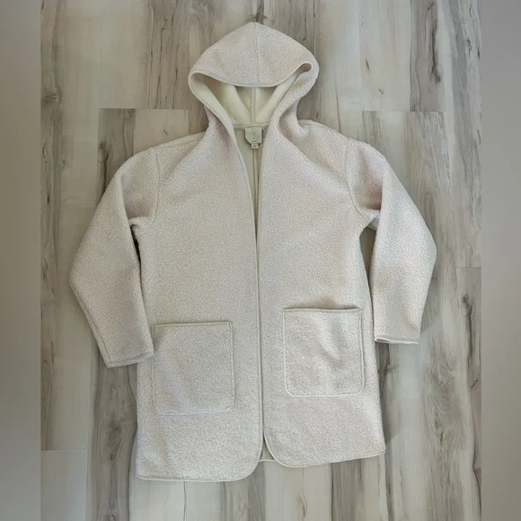 Joie Cream Textured Women's Coat - Picture 6 of 6